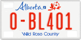 Alberta, Rental cars (X-AB123)