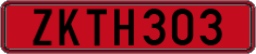 License plate of Cyprus, Rental cars