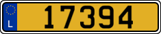 License plate of Luxembourg, Vanity Plates