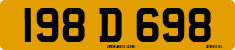 License plate of the United Kingdom, Diplomatic