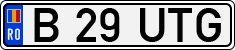 License plate of Romania, Regular plates