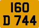 License plate of the United Kingdom, Diplomatic