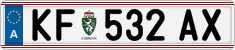 License plate of Austria, Regular plates