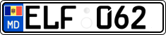 License plate of Moldova, Cars (2015)