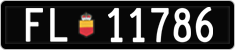 License plate of Liechtenstein, Cars
