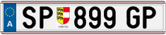 License plate of Austria, Regular plates