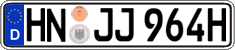 German license plate, Plates for oldtimers (type 