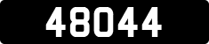 License plate of Guernsey, Regular plates
