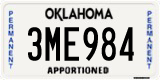 Oklahoma, Apportioned (1AB234)