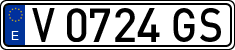 License plates of Spain, 1971 year series