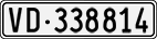License plate of Switzerland, Cars