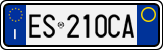 License plate of Italy, Cars (1994 year series)