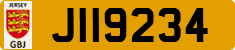 License plate of Jersey, Regular plates (J123456)