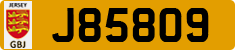License plate of Jersey, Regular plates (J123456)