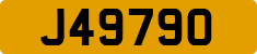License plate of Jersey, Regular plates (J123456)