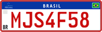 License plate of Brazil, Commercial vehicles (Mercosul)