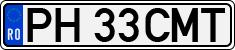 License plate of Romania, Regular plates