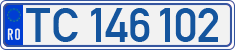 License plate of Romania, Diplomatic