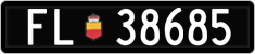License plate of Liechtenstein, Cars