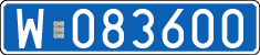 License plates of Poland, Diplomatic