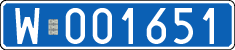 License plates of Poland, Diplomatic