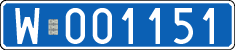 License plates of Poland, Diplomatic