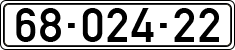 License plate of Israel, Diplomatic
