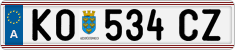 License plate of Austria, Regular plates