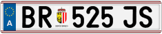 License plate of Austria, Regular plates