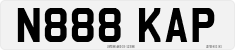License plate of the United Kingdom, 1983 year system