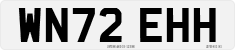 License plate of the United Kingdom, 2001 year system