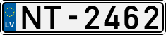 License plate of Latvia, Regular car plates