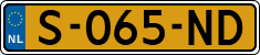 License plate of the Netherlands, Cars