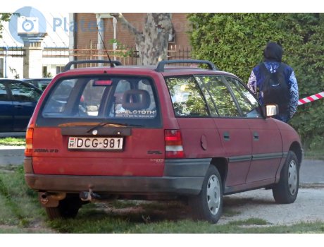 DCG-981, Opel Astra