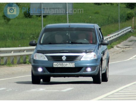 н098ор777, Renault Logan