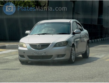 о714кр19, Mazda Axela