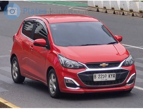 B 2259 KYA, Chevrolet Spark