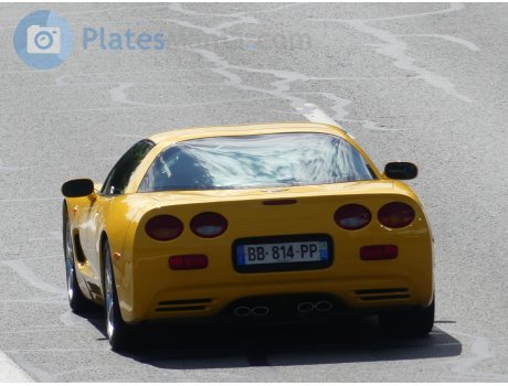 BB-814-PP, Chevrolet Corvette