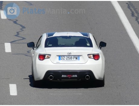 DZ-258-PM, Toyota 86