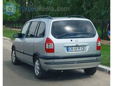 CB 4919 CB, Opel Zafira