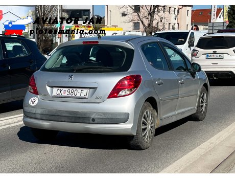 ČK 980-FJ, Peugeot 207