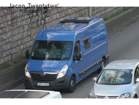 GAP S 831, Opel Movano