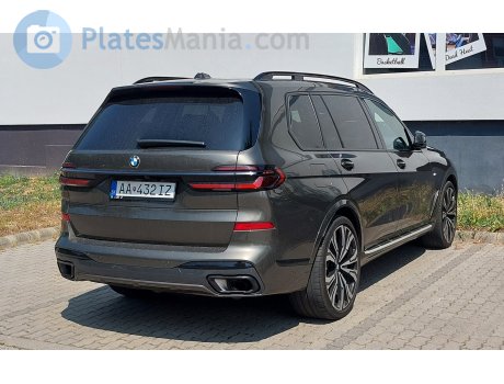 AA 432IZ, BMW X7
