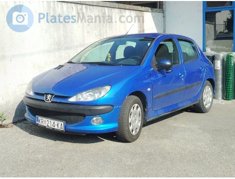 KR 214-KA, Peugeot 206