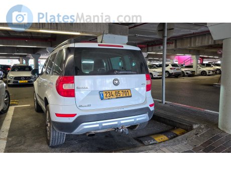 234-05-701, Skoda Yeti