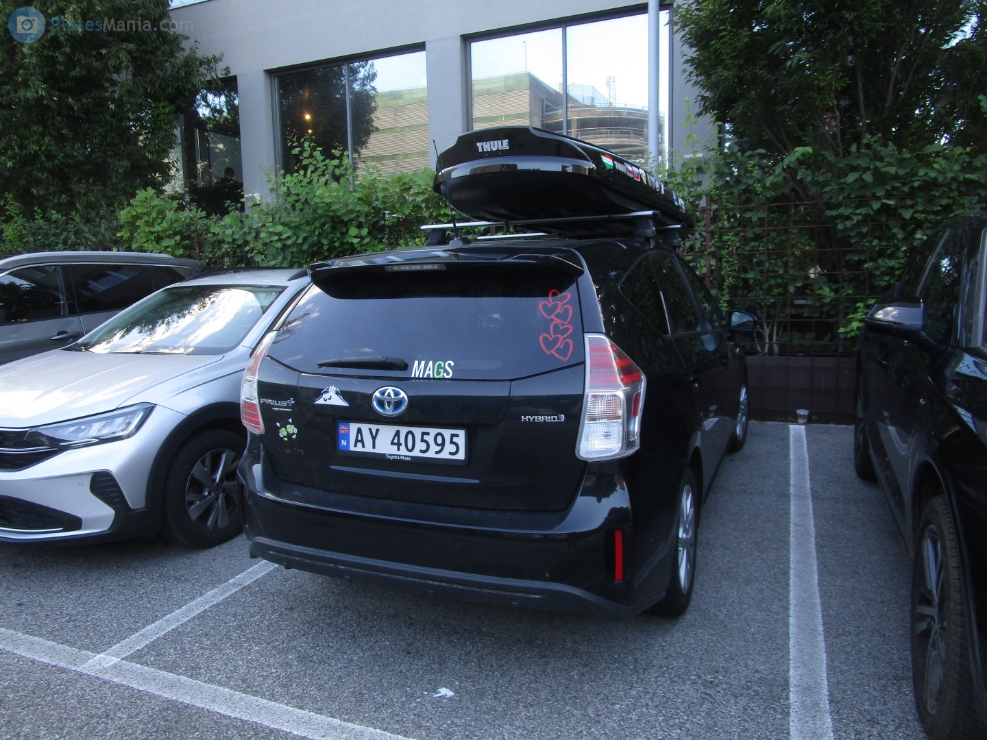 AY 40595, Toyota Prius 3rd gen α / v / Plus Minivan (ZVW40/ZFW40), 2011–2021