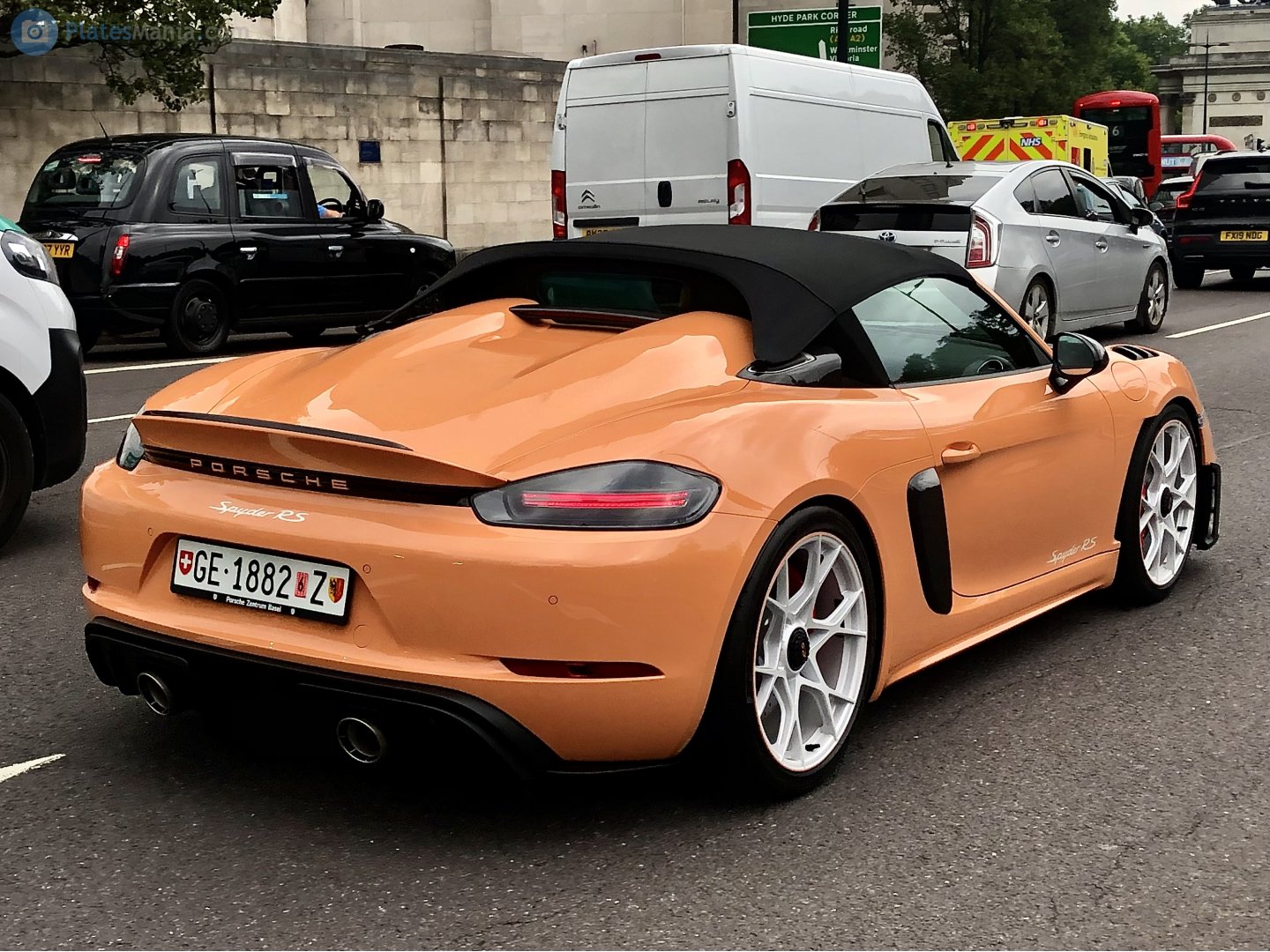 GE 1882 Z, Porsche Boxster 4th gen 718 Boxster (982), 2016–