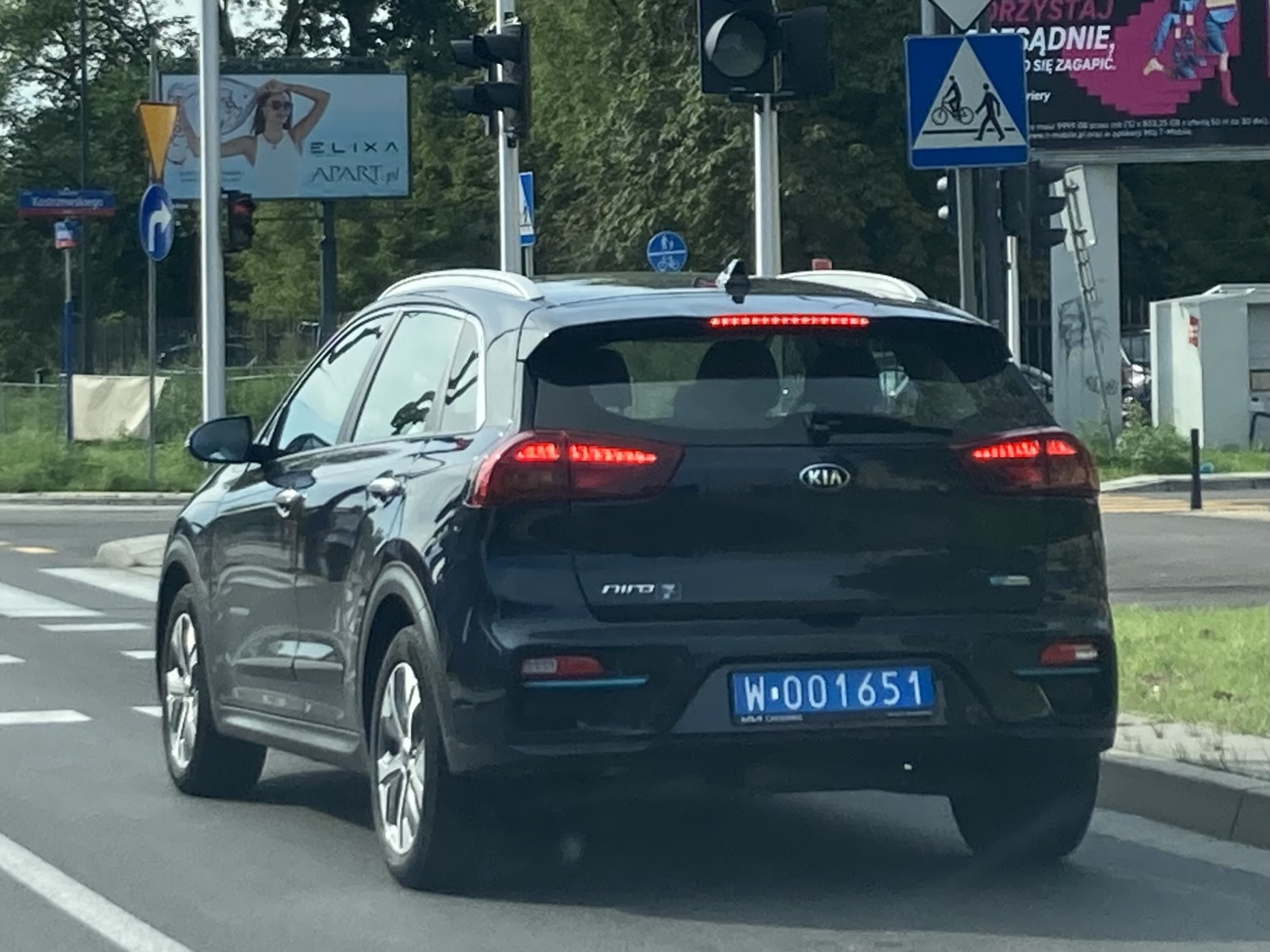 W 001651, Kia Niro 1st gen EV (e-Niro) (DE), facelift, 2018–2022