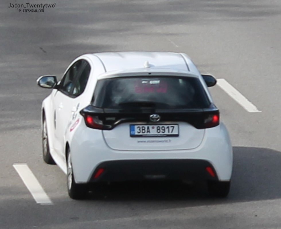 3BA 8917, Toyota Yaris 