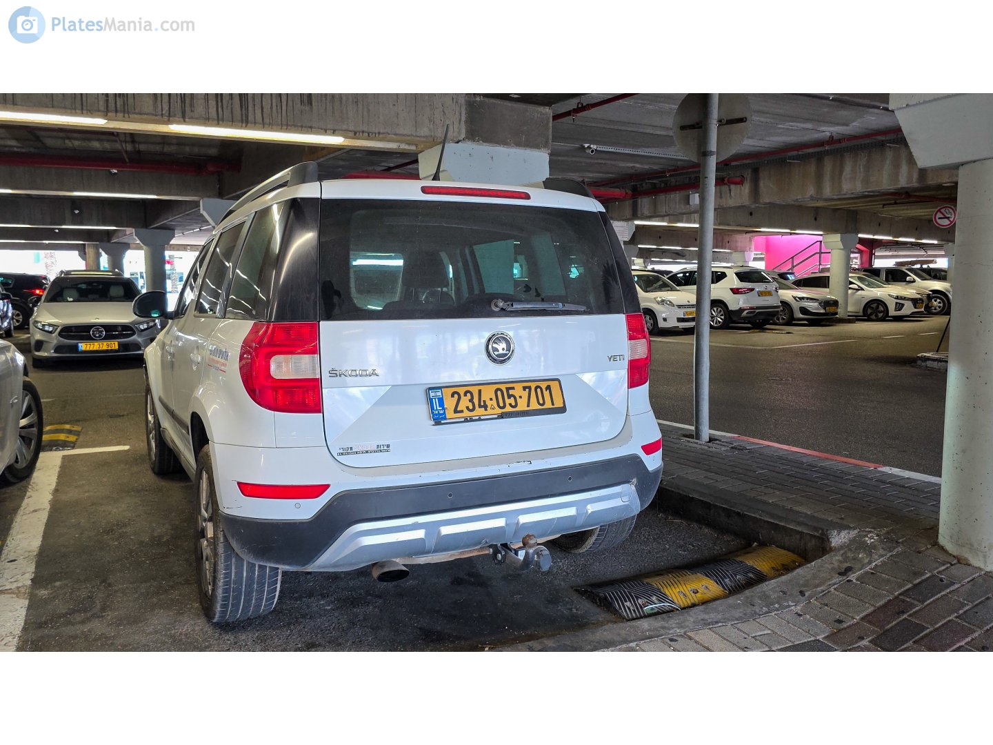 234-05-701, Skoda Yeti 1st gen (5L), facelift, 2013–2017